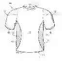 Fig. 01 - Article of apparel with variable air permeability