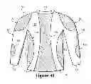 Fig. 10 - Article of apparel with variable air permeability