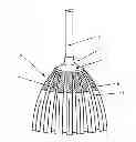 Fig. 01 - Head for a mop