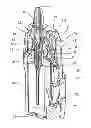 Fig. 01 - Laterally-actuated fluid product dispensing device