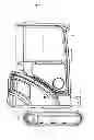 Fig. 02 - Hydraulic oil tank attachment structure of construction machine