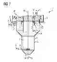 Fig. 05 - FLOTATION DEVICE COMPRISING A FLUID DISTRIBUTION ELEMENT FOR GENERATING A FLOW THAT IS DIRECTED AT THE FOAM COLLECTING UNIT