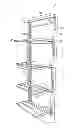 Fig. 01 - Low-profile drying rack