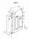 Fig. 07 - Microscope focusing mechanism with movable components formed of materials having different linear expansion coefficients