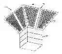 Fig. 01 - High density telecommunications systems with cable management and heat dissipation features