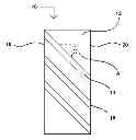 Fig. 01 - Liquid drainage from coalescing filter medium with drainage channels