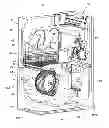 Fig. 01 - High efficiency furnace/air handler blower housing with a side wall having an exponentially increasing expansion angle