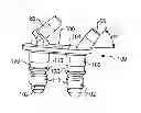 Fig. 01 - Coupling with one-piece plural nipples