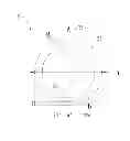 Fig. 01 - Plastic optical lens and an injection-molding method for manufacturing the same