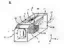 Fig. 01 - BTE hearing aid with an antenna partition plane