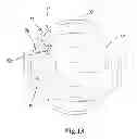 Fig. 17 - Closure assembly and a collapsible pouch container provided with a closure assembly
