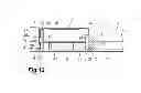 Fig. 13 - Optical transceiver with optical receiver electrically isolated from housing and optical transmitter with enhanced heat dissipation to housing