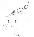 Fig. 08 - Device for laying a pipe in an expanse of water, and related structure and method
