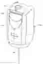 Fig. 01 - Door assembly for positioning a pump cassette against a control assembly