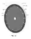 Fig. 12 - ABRASIVE ARTICLE HAVING REVERSIBLE INTERCHANGEABLE ABRASIVE SEGMENTS