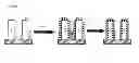 Fig. 03 - Method for manufacturing integrated circuit devices, optical devices, micromachines and mechanical precision devices having patterned material layers with line-space dimensions of 50 nm and less