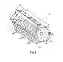 Fig. 04 - Combine harvester with transverse feed drum
