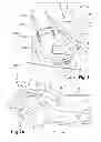 Fig. 02 - Device for retaining a pipe, notably for windscreen washer liquid