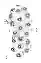 Fig. 19 - Article of footwear with sole projections