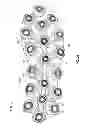 Fig. 23 - Article of footwear with sole projections