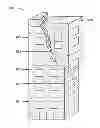 Fig. 01 - BUILDING SYSTEM PROVIDED WITH A CRASH LATERAL SIDE THAT IS ADAPTED TO COLLAPSE FIRSTLY UNDER HIGH-HEAT TEMPERATURE