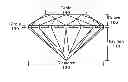 Fig. 01 - Hearts & Arrows SiC Gemstone