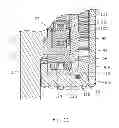 Fig. 15 - Downhole driving unit having a hydraulic motor with a static cam ring