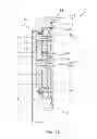 Fig. 10 - Downhole driving unit having a spring member for assembling a hydraulic motor housing