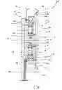 Fig. 12 - Downhole driving unit having a spring member for assembling a hydraulic motor housing
