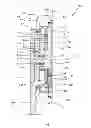 Fig. 13 - Downhole driving unit having a spring member for assembling a hydraulic motor housing