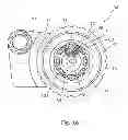Fig. 20 - Downhole driving unit having a spring member for assembling a hydraulic motor housing