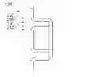 Fig. 01 - Torsional vibration damper with arc spring and end cap