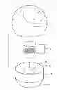 Fig. 01 - AROMA-DIFFUSING HEATING DEVICE USING A REPLACEABLE AROMA CAPSULE AND THE AROMA CAPSULE