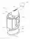 Fig. 01 - Rotary grater with storage device