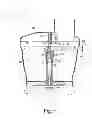 Fig. 10 - Food processing device with an externally operated adjustment mechanism