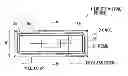 Fig. 01 - Light-emitting device including LED chip and a case having resin and glass fiber