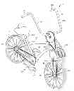 Fig. 01 - Arm and leg powered vehicle