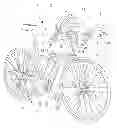 Fig. 01 - Hand propelled and steered bicycle