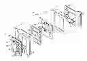 Fig. 01 - Integrated handle and latch assembly for RV screen and entry doors