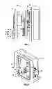 Fig. 06 - Integrated handle and latch assembly for RV screen and entry doors