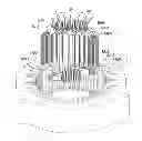 Fig. 01 - STATOR OF ROTATING ELECTRICAL MACHINE, METHOD OF MANUFACTURING SAME, AND APPARATUS FOR MANUFACTURING SAME