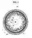 Fig. 04 - Ophthalmic lens with repeating wave patterns
