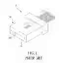 Fig. 02 - Organizing device for optical fiber lines