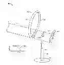Fig. 01 - RECYCLABLE RING BINDER APPARATUS WITH QUICK RELEASE RING METALS