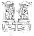 Fig. 01 - Gaming device using an interactive wheel feature