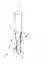 Fig. 02 - Ultrasonic probe and aligned needle guide system