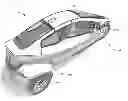 Fig. 01 - Steering and control systems for a three-wheeled vehicle