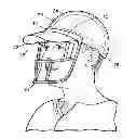 Fig. 01 - FACEMASK AFFIXED TO A BASEBALL CAP