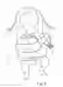Fig. 05 - Infant and preemie swaddling wraps with neck padding