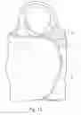 Fig. 15 - Infant and preemie swaddling wraps with neck padding